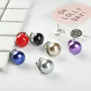 Hàn Quốc Pearl Studs Chống ánh sáng Cổ áo cardigan Trâm Corsage Mini Pin Pin Pin Fur Phụ kiện quần áo Phụ nữ - Trâm cài