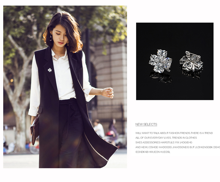 Thời trang hàn quốc zircon mini brooch trâm cardigan áo len coat neckline pin khóa quần áo với phụ kiện phụ nữ