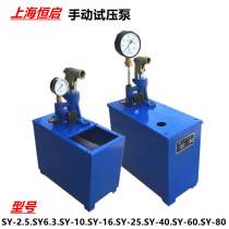 Pressure pump manual pressure test pump ppr water pipe pressure test pressure pump floor heating leak detection instrument