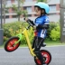 Trẻ em cân bằng thiết bị bảo vệ xe thiết lập cưỡi mũ bảo hiểm con lăn giày trượt thiết bị miếng đệm đầu gối khuỷu tay đầy đủ bộ chống rơi - Smart Scooter