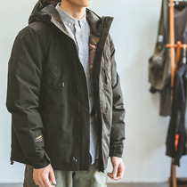 Hey Ma Qizuo Japanese winter thickened bomber jacket jacket cotton-padded jacket cotton-padded clothes tide men