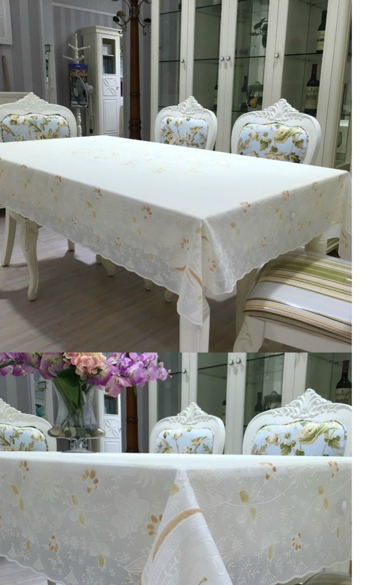 Khăn trải bàn hình chữ nhật Châu Âu không thấm nước dùng một lần vải chống thấm bàn vải mục vụ hiện đại khăn trải bàn PVC khăn trải bàn - Khăn trải bàn vải khăn trải bàn