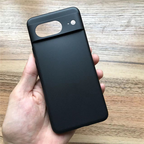 Black — Silicone TPU 8, 8 Pro Google Pixel Phone Case