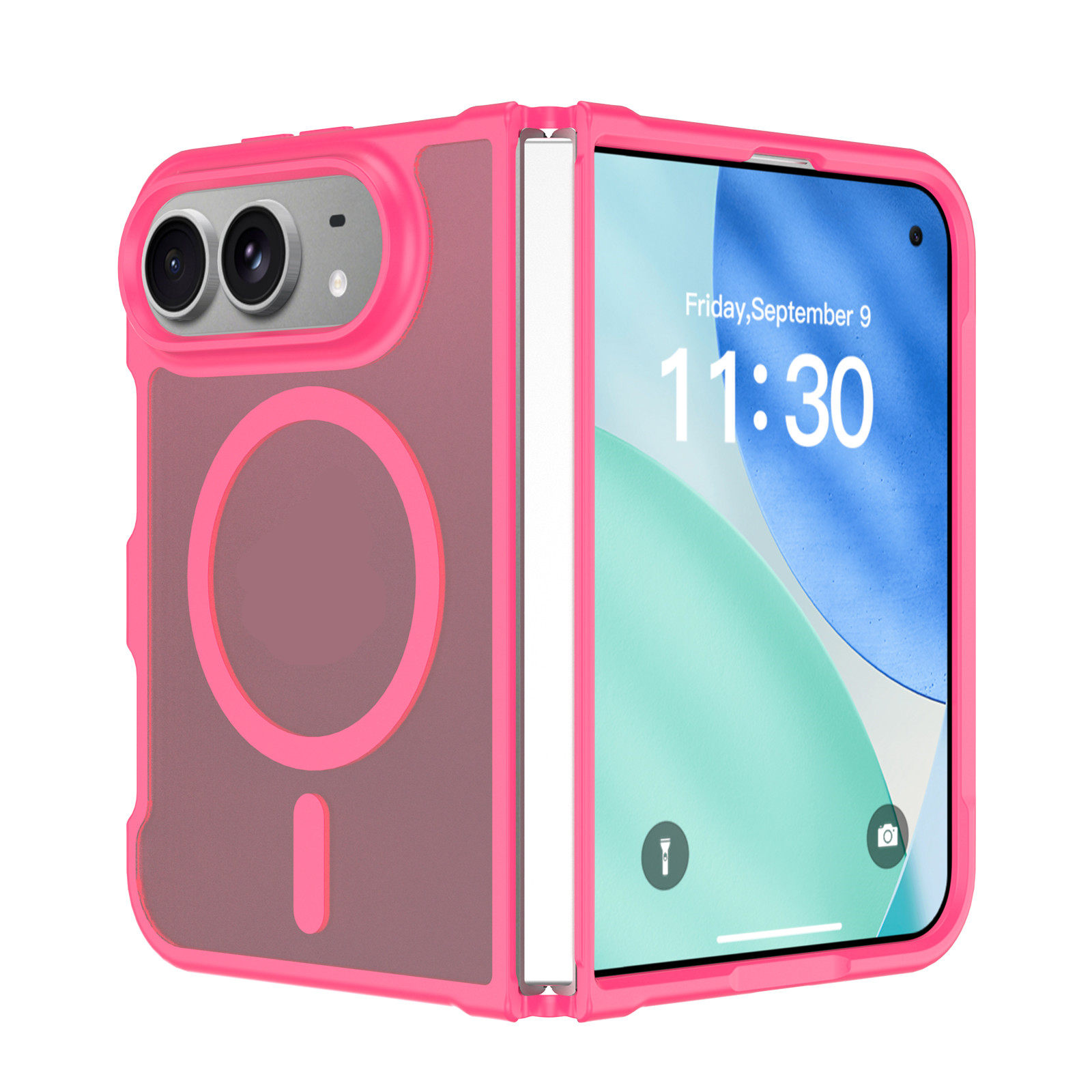 Style 5 — Magnetic Transparent Full-Body iPhone Case