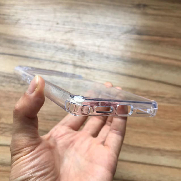 Transparent Clear Crystals Transparent Airbag 4 Corner Shock Absorbing 8, 8 Pro Google Pixel Phone Case