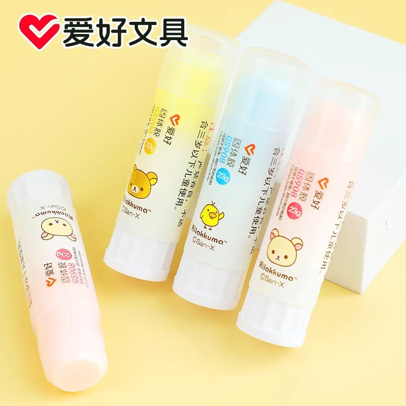 Hobby Office Solid Gum Handmade Rubber Stick Children 10g 23g 36g 36g Stationery Jelly Color Solid Glue Stick