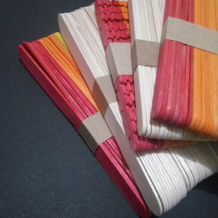 Đồ chơi trẻ em que kem sáng tạo DIY vật liệu thủ công popsicle que kem que gỗ dải vật liệu nhà thiết bị mầm non