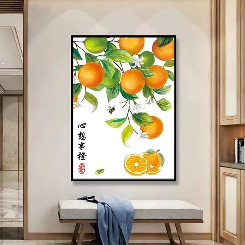 Lawtish Cross Emlleckery Heart Think Think о 2022 Новая линейная вышивка простая спальня ресторан простые новички.