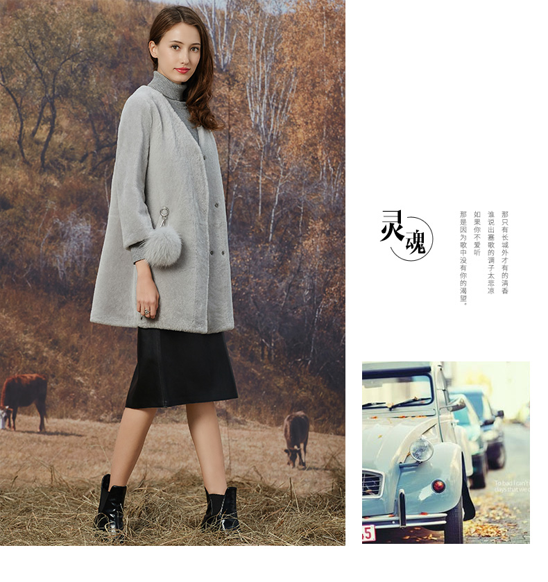 Manteau de fourrure femme LEAG   - Ref 3173435 Image 35