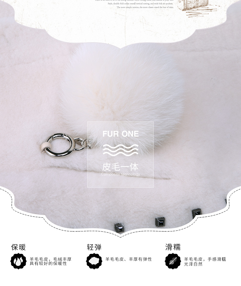 Manteau de fourrure femme LEAG   - Ref 3173435 Image 11