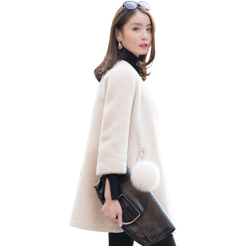 Manteau de fourrure femme LEAG   - Ref 3173435 Image 5