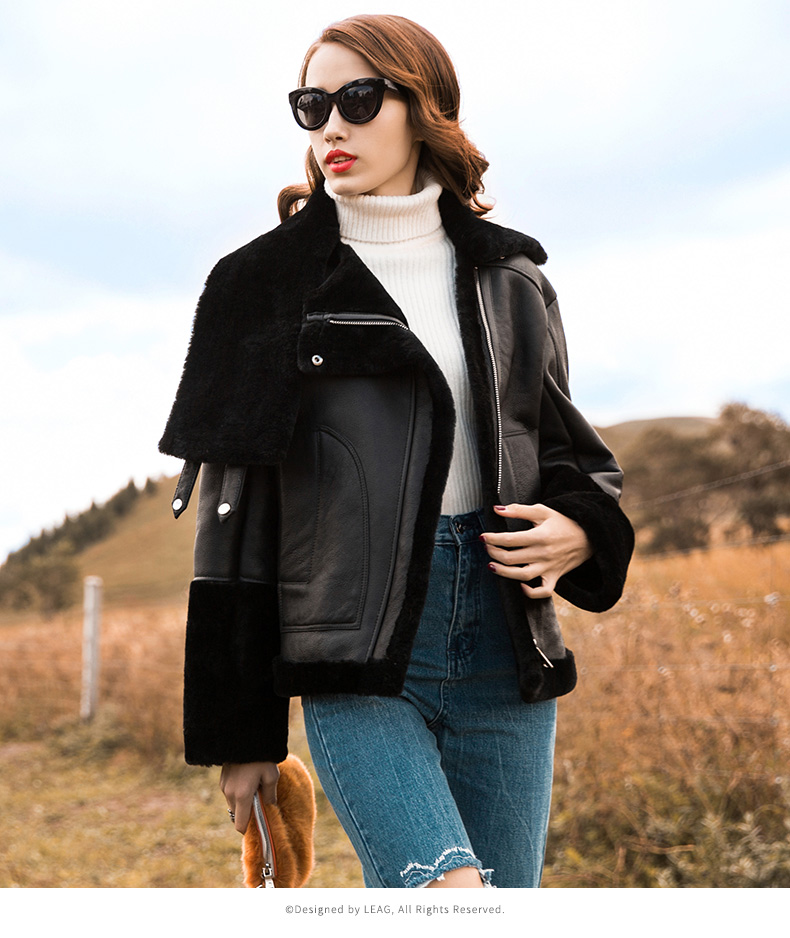 Manteau de fourrure femme LEAG   - Ref 3173938 Image 19