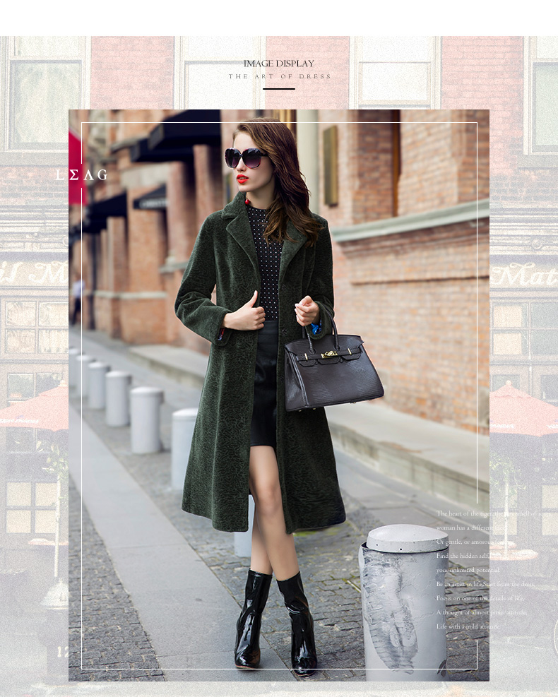 Manteau de fourrure femme LEAG   - Ref 3172037 Image 8