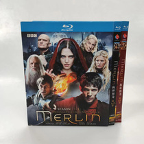 Spot Merlin Merlin Legend 1 - 5 season British 8 dishes in Chinese subtitle BD Blu - ray