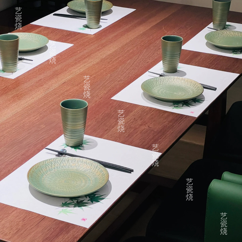 Japanese-Style Tabletop Creative Kaiseki Cuisine Banquet Tableware Water Cup Condiment Dish Bone Dish Rice Bowl Retro Table Setting Japanese-Style Tabletop Creative Kaiseki Cuisine Banquet Tableware Water Cup Condiment Dish Bone Dish Rice Bowl Retro Table Setting