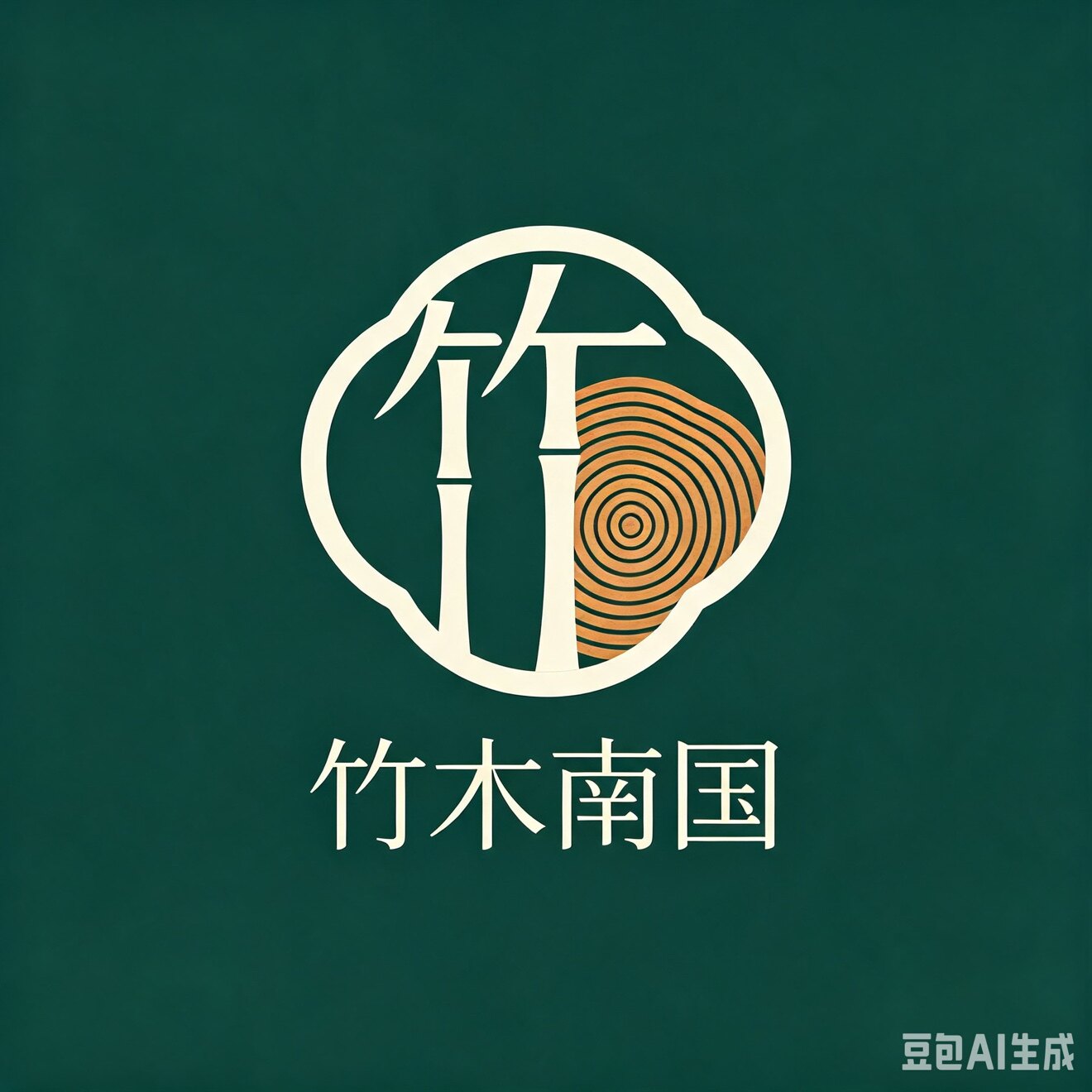竹木南国的LOGO