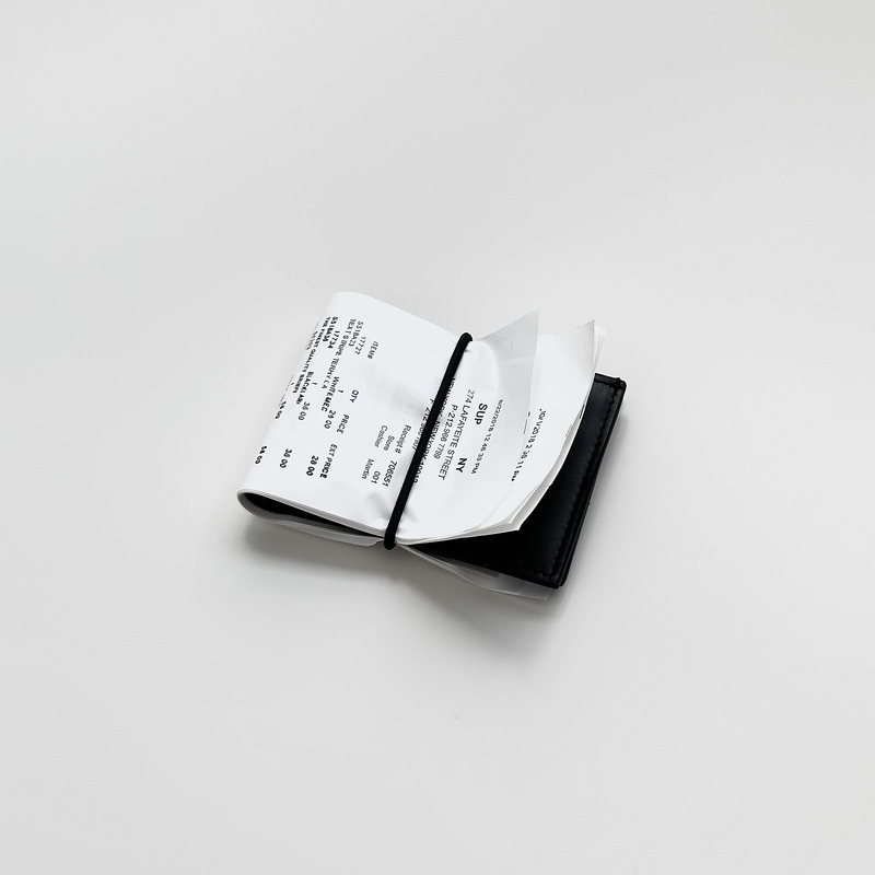 Original Independent mm Style Co-Branded Sup Niche Design Receipt and Receipt Slip Folding Wallet Genuine Leather Card Holder for Men and Women Original Independent mm Style Co-Branded Sup Niche Design Receipt and Receipt Slip Folding Wallet Genuine Leather Card Holder for Men and Women