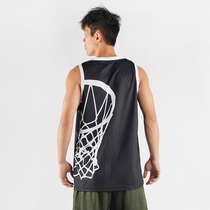 Basket man sports vest men moisture absorption perspiration sleeveless loose running basketball training Fitness Chaocato shoulder breathable blouses