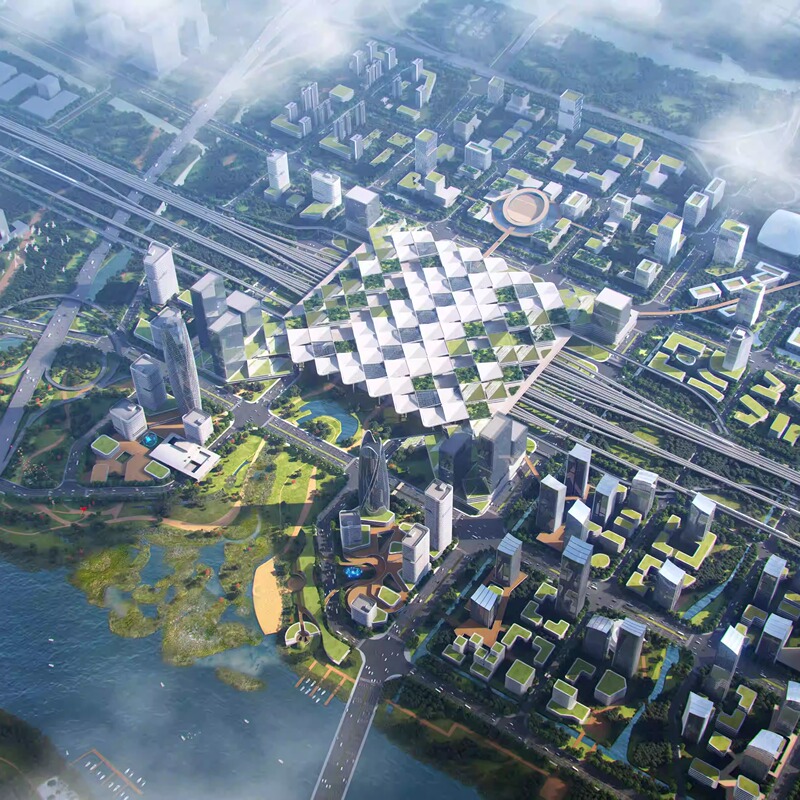 Park Hub |   Zhuhai Central Station Hezhou Hub Competition