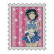 ຜະລິດຕະພັນໃຫມ່ 2024 DMC cross stitch DIY handmade Sailor Moon ຕູ້ເຢັນແມ່ເຫຼັກຂອງປະທານໃນເຮືອນຄົວ