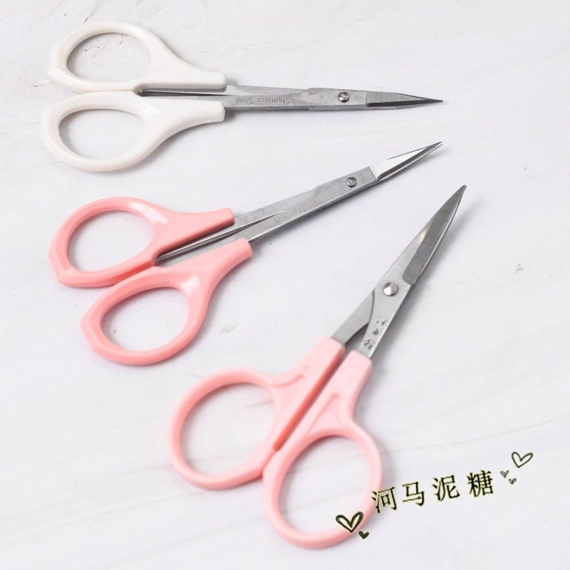 Elbow small scissors, sugar flower blossom scissors, puppet detail scissors, thin and easy to use