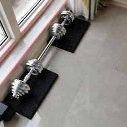 Pure Iron Electroplated Dumbbells for Men's Home Fitness Equipment Barbell Dormitory Adjustable 50kg 15 Pair Pure Steel Yaling