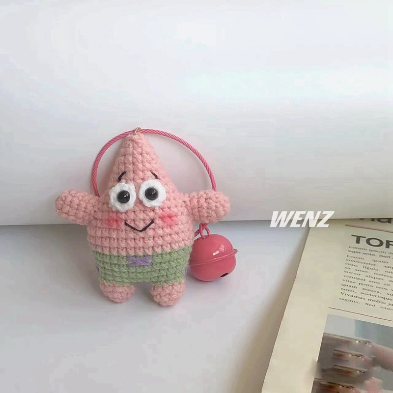 Плетеная кукла, подвеска ручной работы, поролоновый детский брелок, крючок для вязания, набор материалов, DIY 