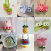 Dragon Boat Festival Egg Bag DIY Handmade Crochet Knitting Material Kit Little Yellow Chicken Parrot Egg Bag Children's Egg Protection Action