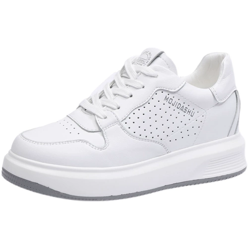 Высокая белая обувь, универсальные дышащие кроссовки для отдыха, туфли, 2023