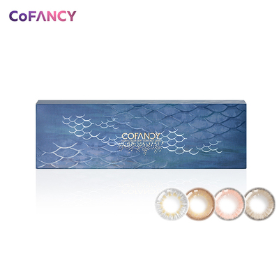 可糖日抛隐形混血美瞳10片