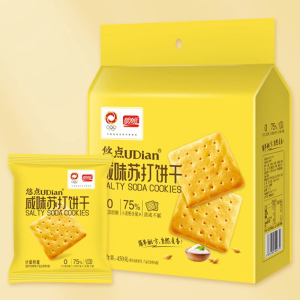 盼盼悠点咸味苏打饼干早餐450g*2袋