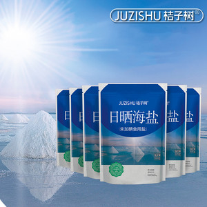 桔子树未加碘海盐320g*6袋