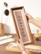 Chinese Calligraphy Rectangular Photo Frame Display Stand Calligraphy and Painting Frame Wall Hanging Living Room Photo Printing with Frame High-End Feel