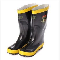 Fire Fighting Shoes 97 Fire Fighting Shoes Water Boots Fire Training Rubber Boots Fire Steel Plate Soles Anti-Puncture Protective Boots