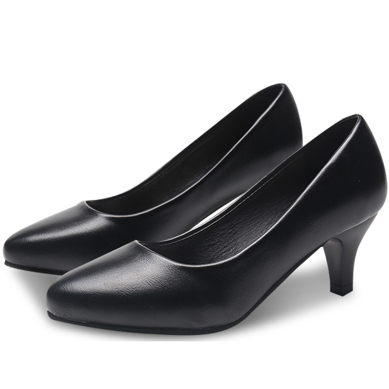 formal black womens shoes