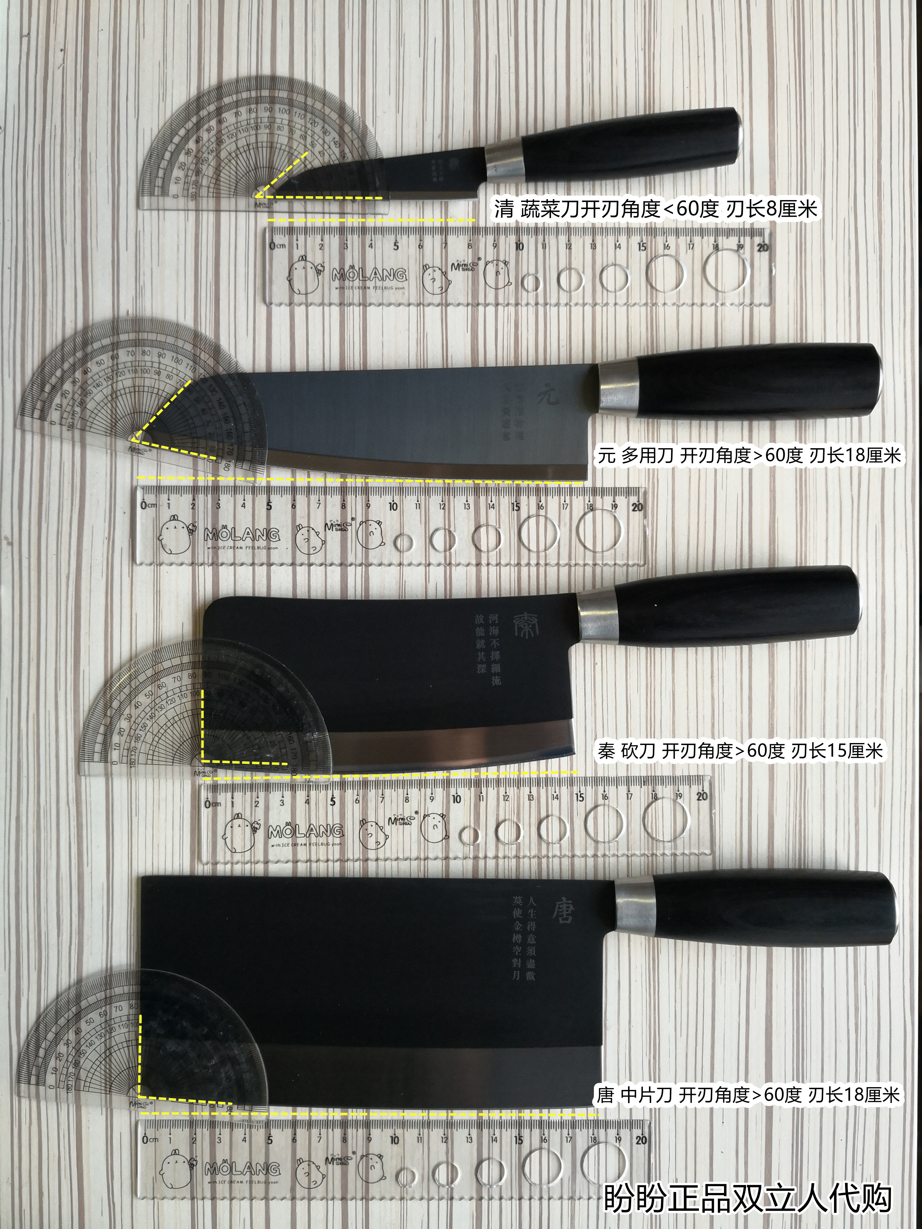 German Double Dragon knife series counter set knife single knife knife master kitchen knife multi-purpose knife