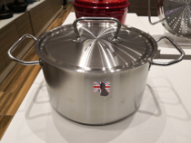 Double Limen Classic II Twin Ear Deep Burning Pan Large Stockpot Saucepan 24cm 6L 16cm Milk Pan
