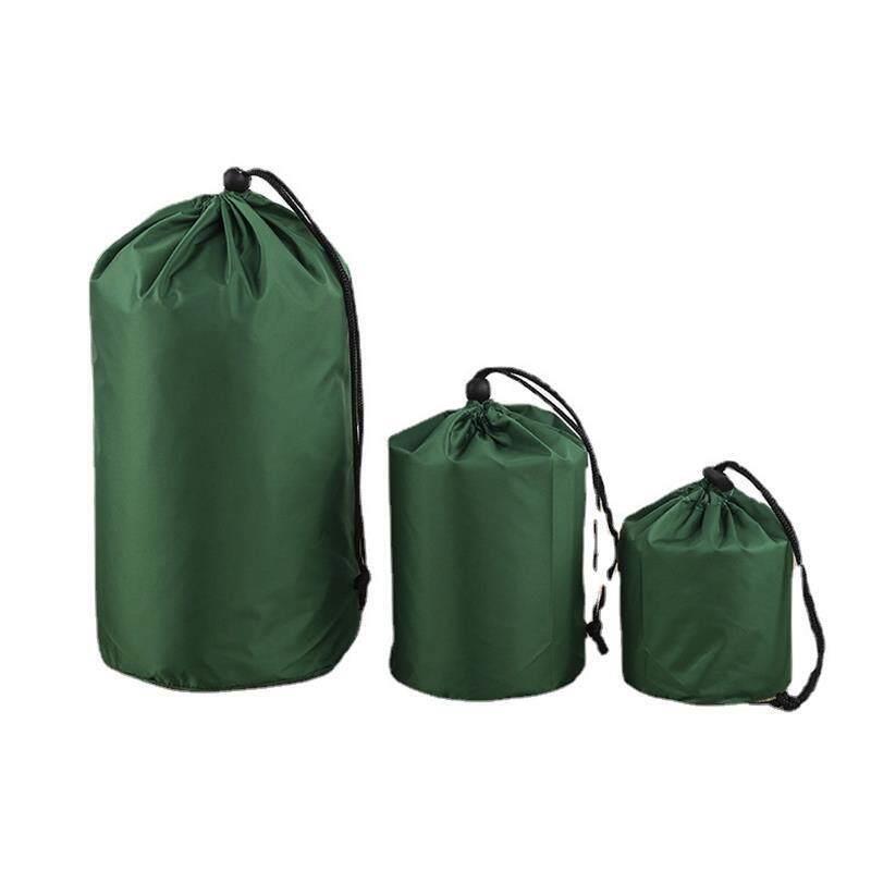 Down Jacket Storage Bag Drawstring Organizer Travel Portable Waterproof Suitcase Cylindrical Bag Clothing String Bag