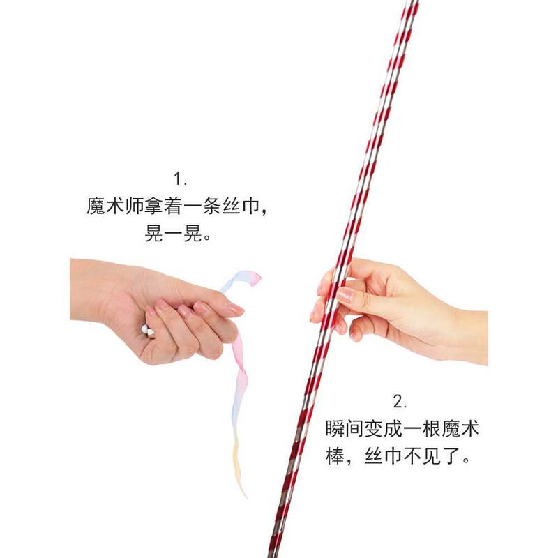 Magic Wand Retractable Children's Magic Prop Plastic Stick Stage Performance Toy Close-Up Performance