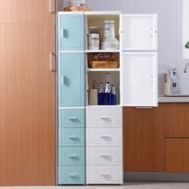 25 35cm ultra-narrow bathroom kitchen crevice storage cabinet Drawer-style crevice storage rack nightstand