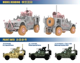 Модель литья T-модель 72A05 M1240A1 M-ATV Anti-alty Anti-Ambusia 1/72