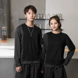 Парикмахерская, парикмахерская, ассистент на парикмахерской, ассистент горячий техник для окрашивания KTV Bar Официант рабочая одежда с длинным -костюм