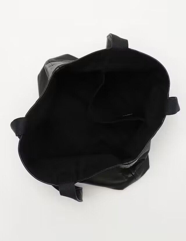 Сумка 定番！日本代购 yohjiyamamoto discord 牛皮签名logo 手拎单肩包