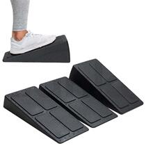 3pcs Set Yoga Bricks Squat Wedge Blocks Slant Board Adjustab