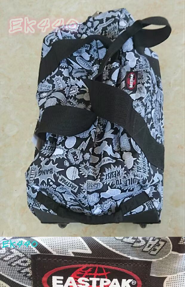 EASTPAK đáy cứng xe đẩy du lịch mềm Túi mặt mỏng công suất lớn gói du lịch trọn gói vali khung nhôm