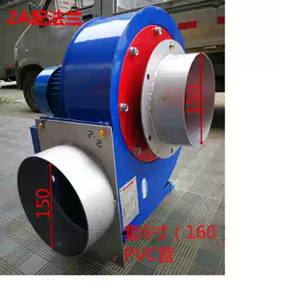 Spot Dongshen blower ventilation 4-7 centrifugal 7 5KW high pressure fan fire centrifugal fan 9-12 series 30kw