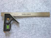 Great Wall Seiko 300mm stainless steel multi-function combination angle ruler Horizontal movable angle ruler 45 degrees right angle ruler