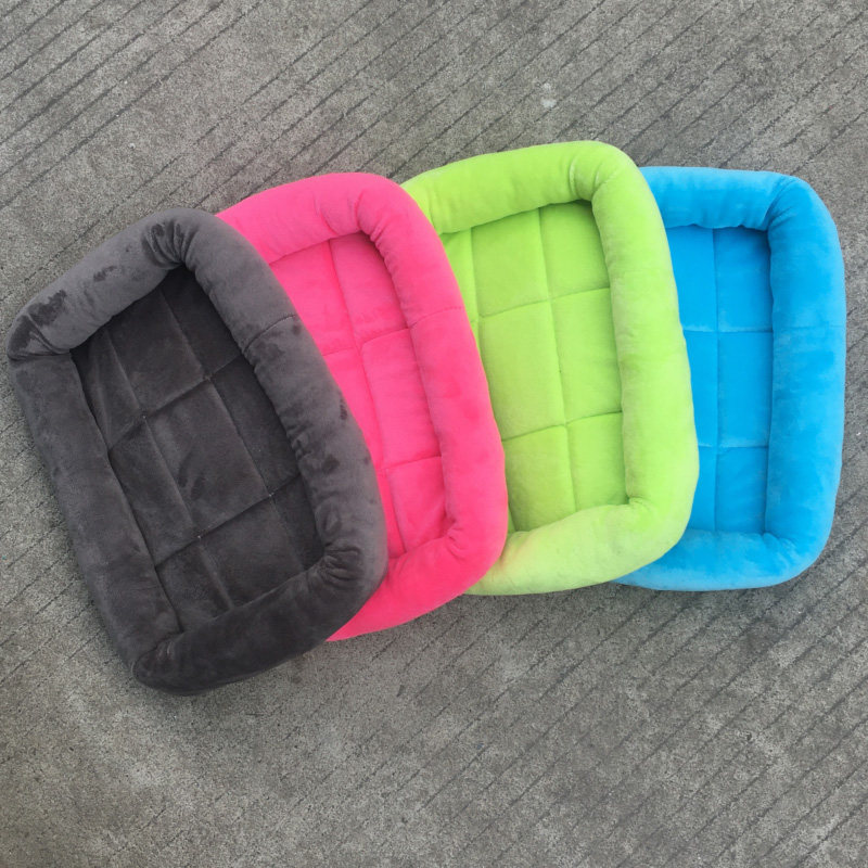 Special Price Pet Mat Teddy Pooed Pook Kennel Cat Cotton Cushion Small Mid Sized Canine Dog Bed Warm Pet Dog Mat
