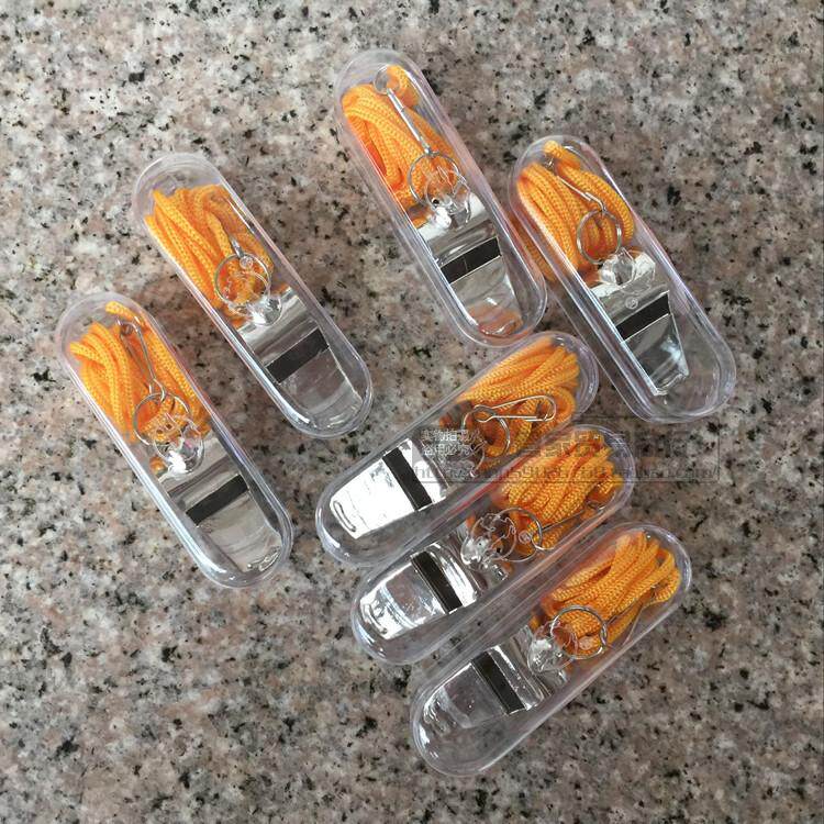 Metal Whistles Outdoor Environmental Protection Coach Police Training Outdoor Dedicated Whistles