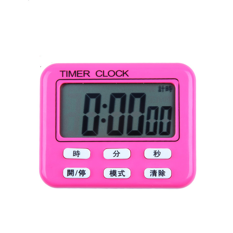 Electronic kitchen timer positive and negative countdown with memory timer large screen reminder 24 hours BK-749